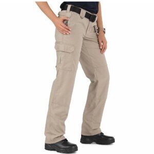 5.11 Tactical Cargo Utility Straight‎ Leg Pants Work Outdoors Sporty Tan Size 10